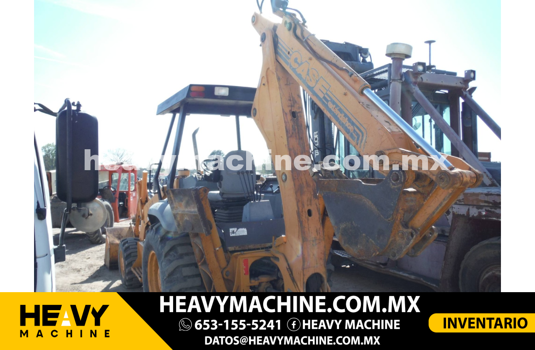 Maquinaria Pesada Retroexcavadora 2000 Case 580 L serie 2